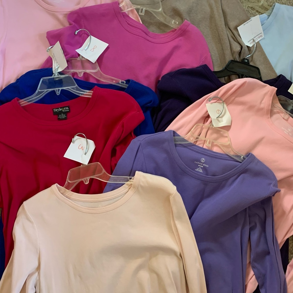 10 lands end shirt bundles